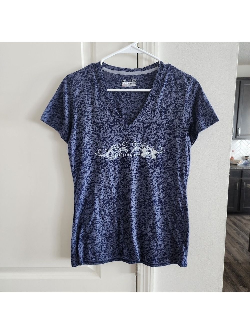 Under Armour Stay Army Strong V- Neck Tee